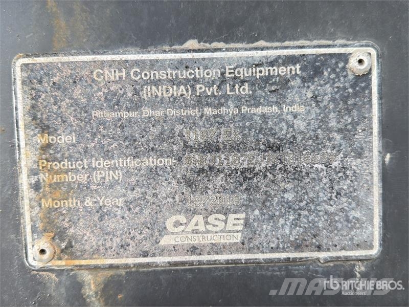 CASE 1107EX Rodillo / Smooth Drum Compactor Egydobos hengerek