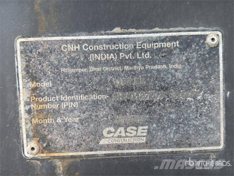 CASE 1107EX Rodillo / Smooth Drum Compactor Egydobos hengerek