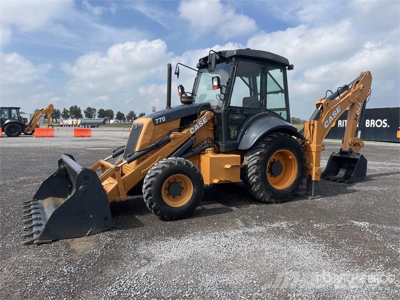 CASE 770SS Retroexcavadora / Backhoe Loader Ekskavaatorlaadurid