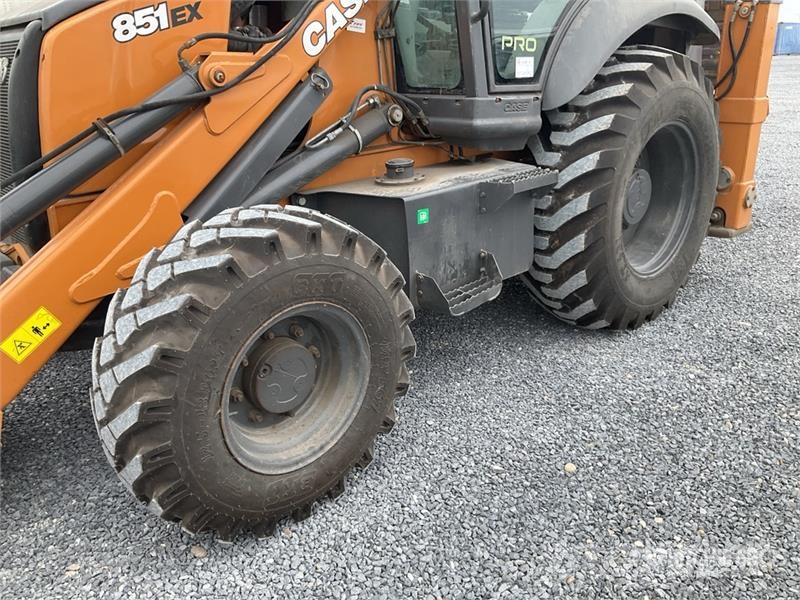 CASE 851EX-SS 4x4 Retroexcavadora / Backhoe Loader Rovokopači