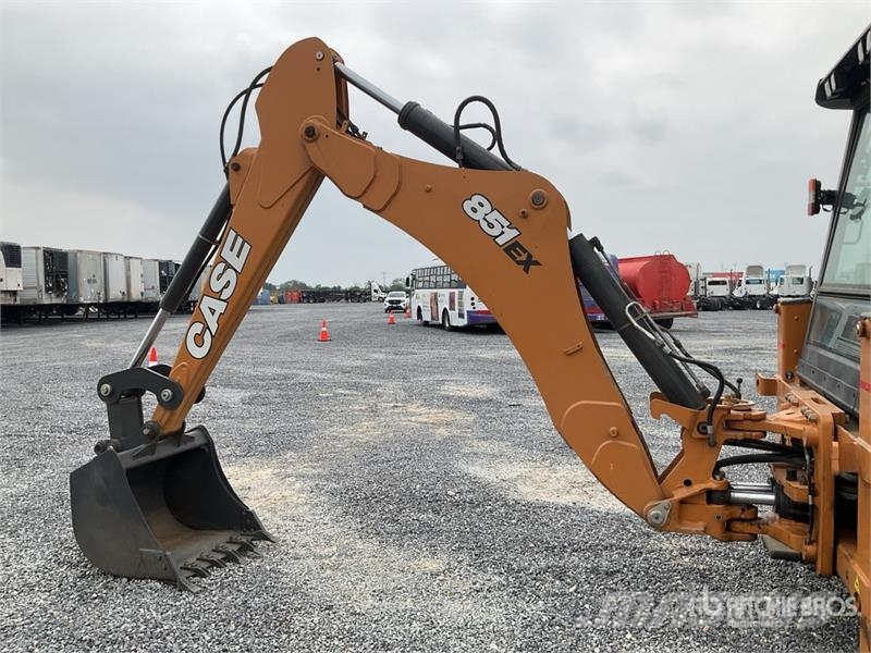 CASE 851EX-SS 4x4 Retroexcavadora / Backhoe Loader Rovokopači
