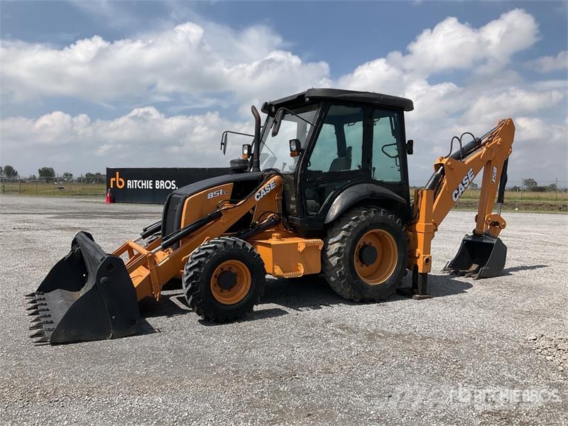 CASE 851EX-SS 4x4 Retroexcavadora / Backhoe Loader Terne