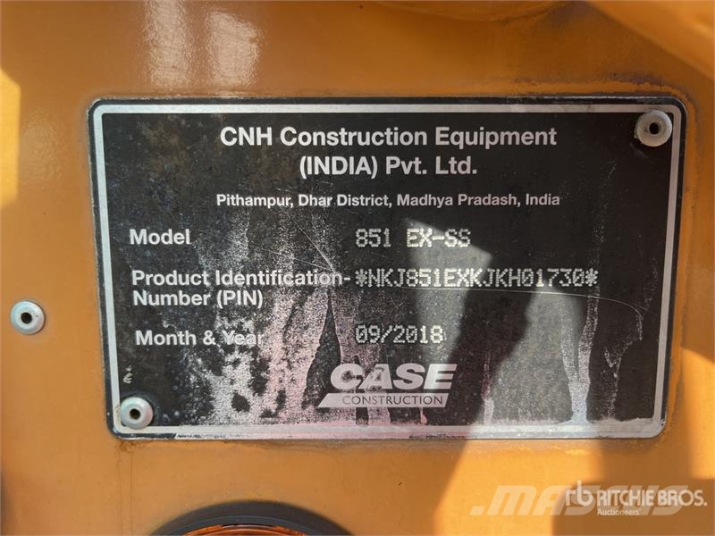 CASE 851EX-SS 4x4 Retroexcavadora / Backhoe Loader Tractopelle