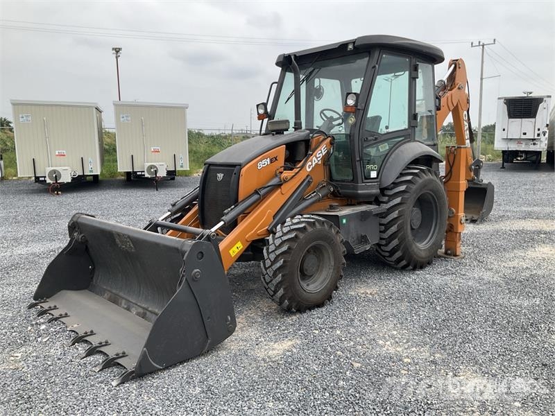 CASE 851EX-SS 4x4 Retroexcavadora / Backhoe Loader Rovokopači