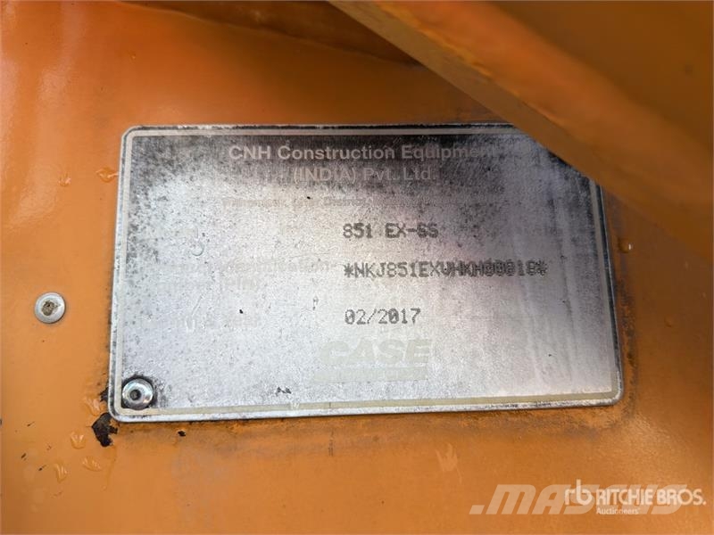 CASE 851EX-SS 4x4 Retroexcavadora / Backhoe Loader Ekskavaatorlaadurid