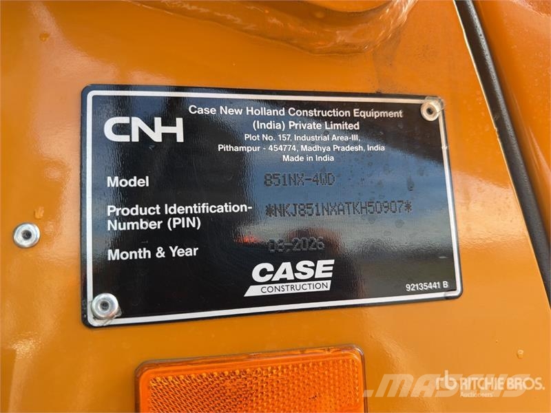CASE 851NX 4x4 Retroexcavadora (Sin Usar) / Backhoe Loa Kotrórakodók