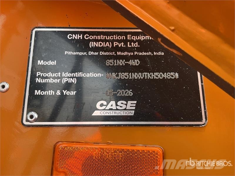 CASE 851NX 4x4 Retroexcavadora (Sin Usar) / Backhoe Loa لوادر ذات جرافات عكسية