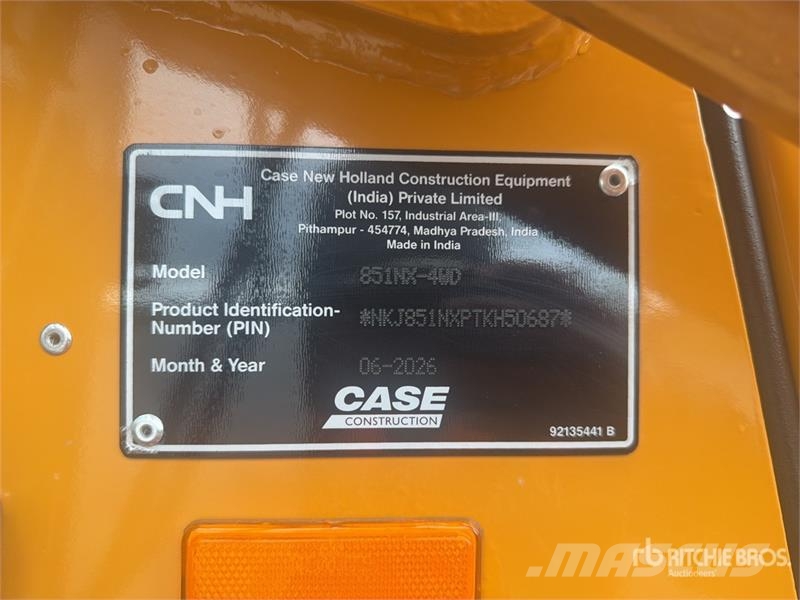 CASE 851NX 4x4 Retroexcavadora (Sin Usar) / Backhoe Loa Retrocargadoras