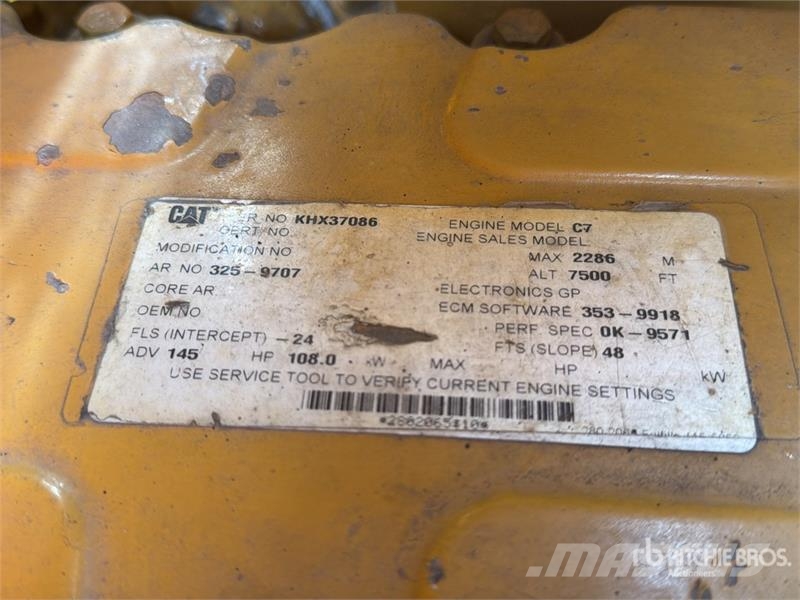 CAT 120k Motoconformadora / Motor Grader Motoniveladoras