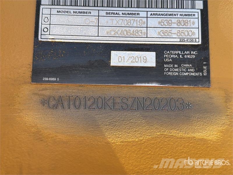 CAT 120k Motoconformadora / Motor Grader Motoniveladoras