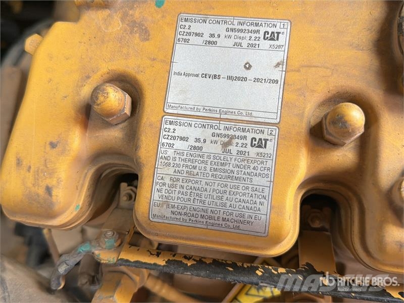 CAT 216B3 Kompaktrakodók