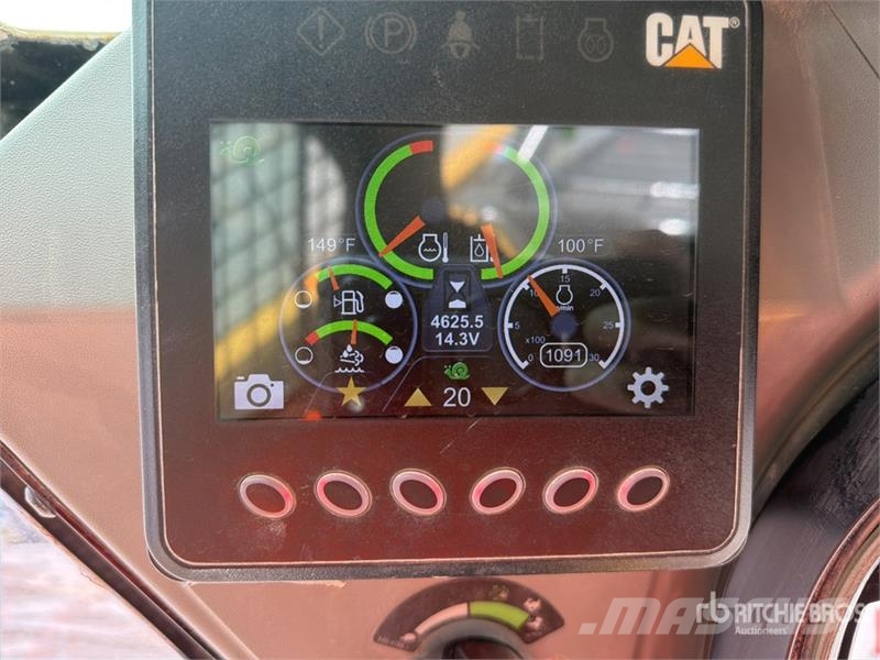 CAT 299D3 Two-Speed High Flow Minicargador / Compact T Kompaktrakodók