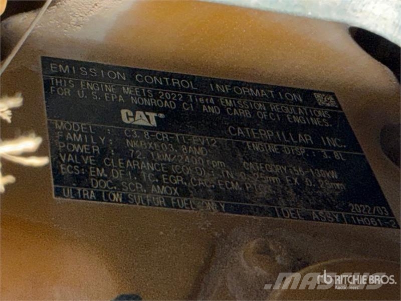 CAT 299D3 Two-Speed High Flow Minicargador / Compact T Kompaktrakodók