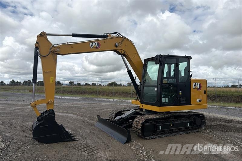 CAT 307 Excavadoras sobre orugas