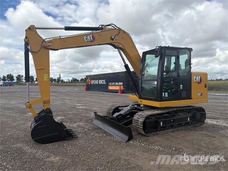 CAT 307 Excavadoras sobre orugas