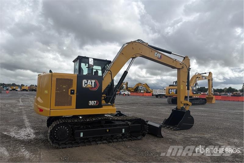 CAT 307 Excavadoras sobre orugas