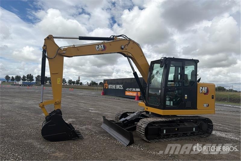 CAT 307 Excavadoras sobre orugas