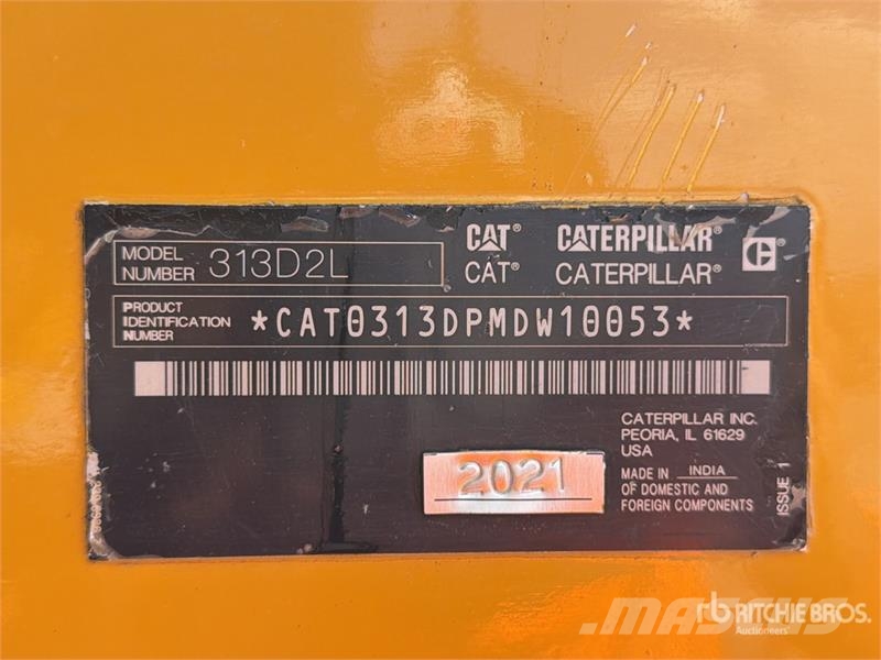 CAT 313D2L Excavadora Hidraulica / Tracked Excavator Excavadoras sobre orugas