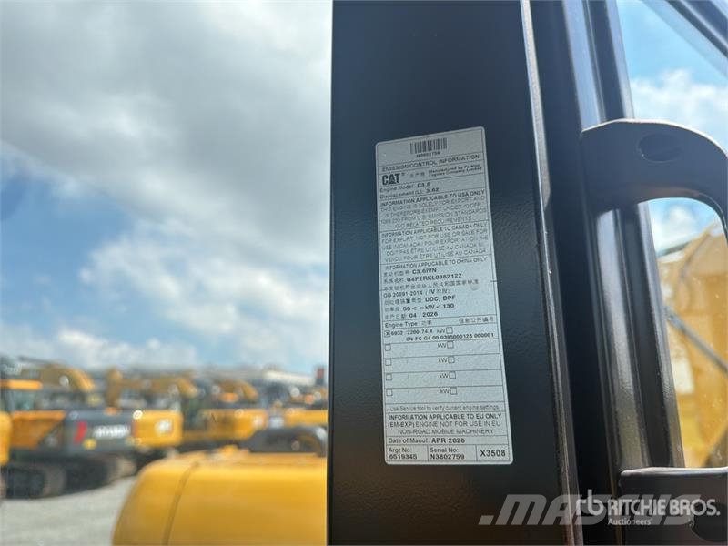 CAT 313GC Excavadora Hidraulica (Sin Usar) / Tracked E Escavadeiras de esteiras