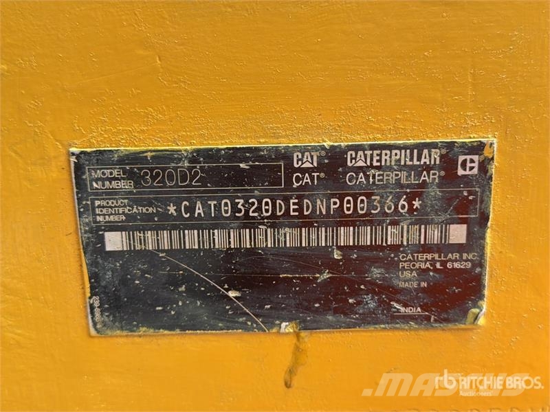 CAT 320D2 Excavadora Hidraulica / Tracked Excavator Escavatori cingolati