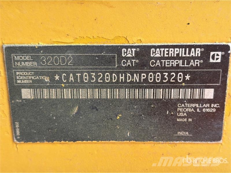 CAT 320D2 Excavadora Hidraulica / Tracked Excavator حفارات زحافة