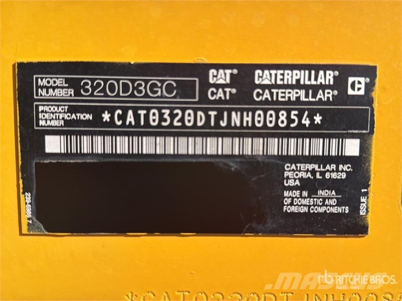 CAT 320D3GC Excavadora Hidraulica / Tracked Excavator Roomikekskavaatorid