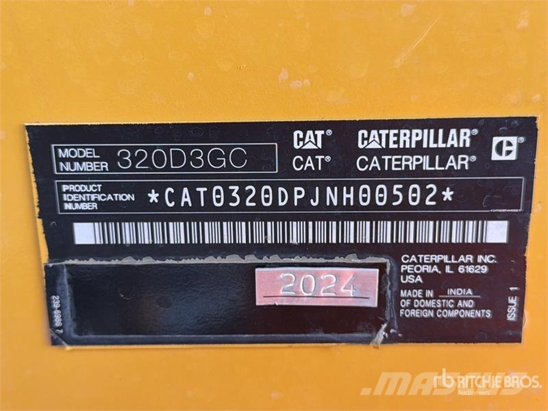 CAT 320D3GC Excavadora Hidraulica / Tracked Excavator Гусеничные экскаваторы