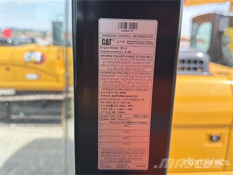 CAT 320GX Tracked Excavator (Unused) Excavadoras sobre orugas
