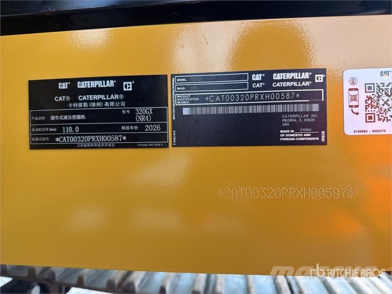 CAT 320GX Tracked Excavator (Unused) Excavadoras sobre orugas