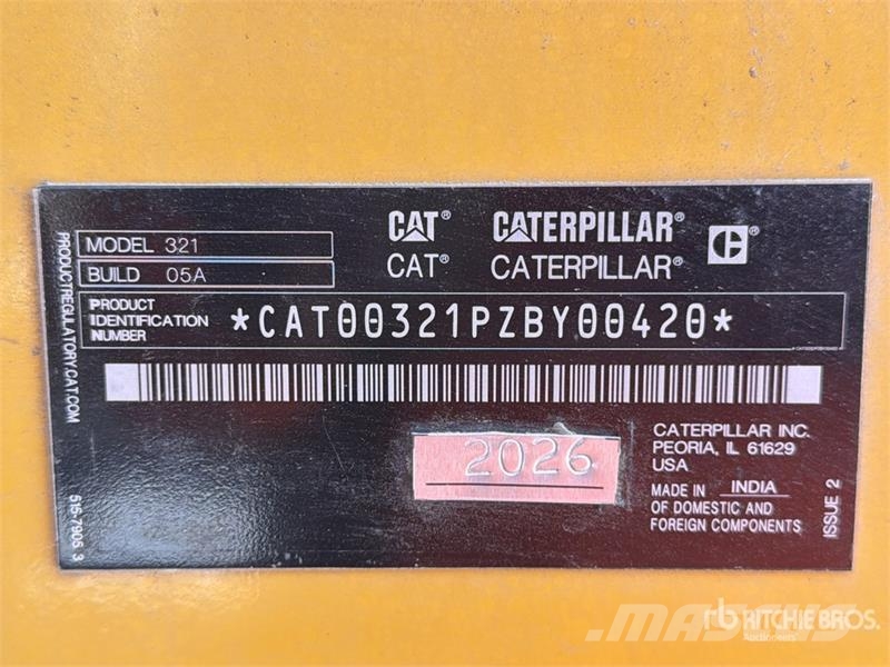 CAT 321 Tracked Excavator (Unused) Excavadoras sobre orugas
