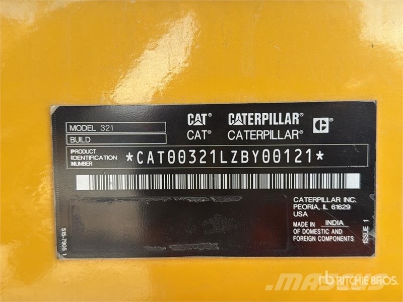 CAT 321 Tracked Excavator Roomikekskavaatorid