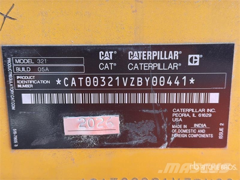 CAT 321 Tracked Excavator (Unused) Excavadoras sobre orugas