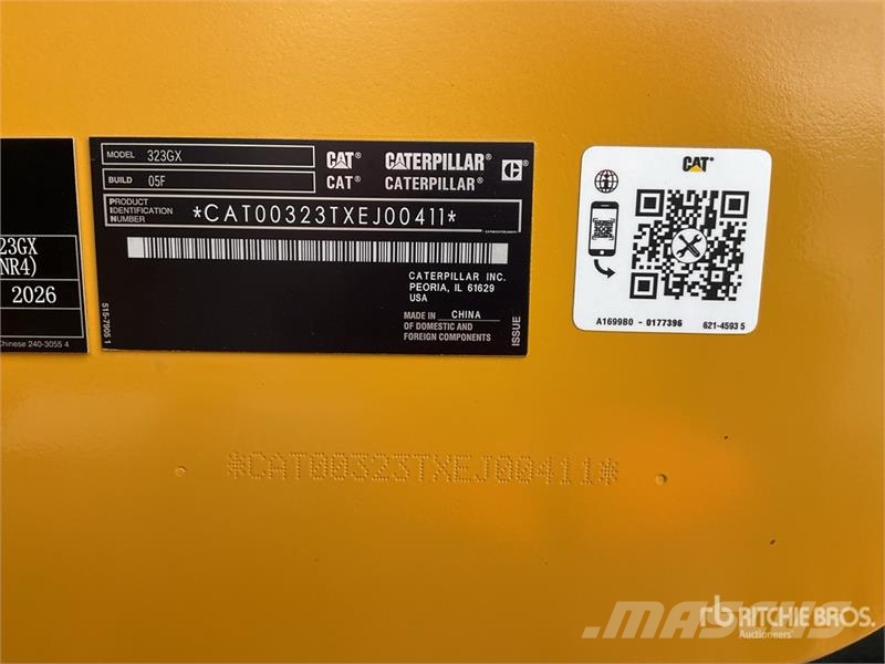 CAT 323GX Excavadora Hidraulica (Sin Usar) / Tracked E Crawler excavators