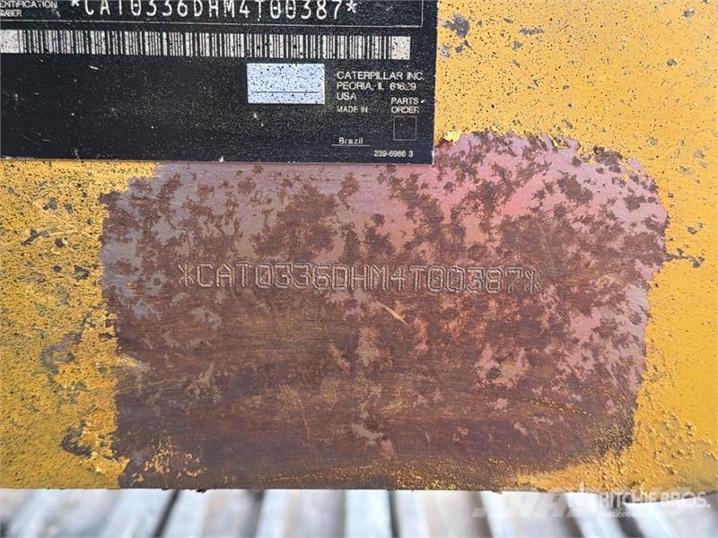 CAT 336DL Excavadora Hidraulica / Tracked Excavator Paletli ekskavatörler