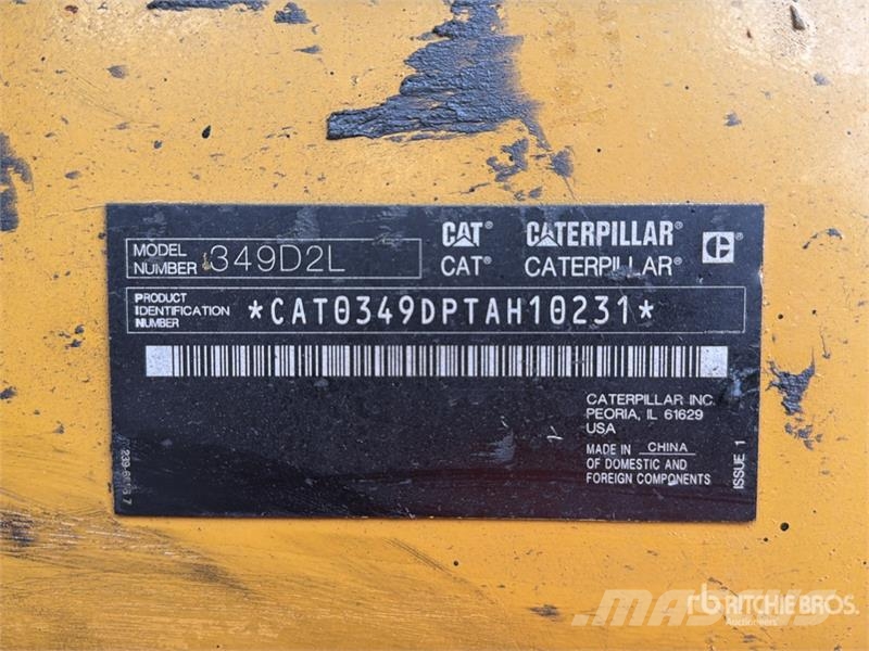 CAT 349D2 L Excavadora Hidraulica / Tracked Excavator Raupenbagger