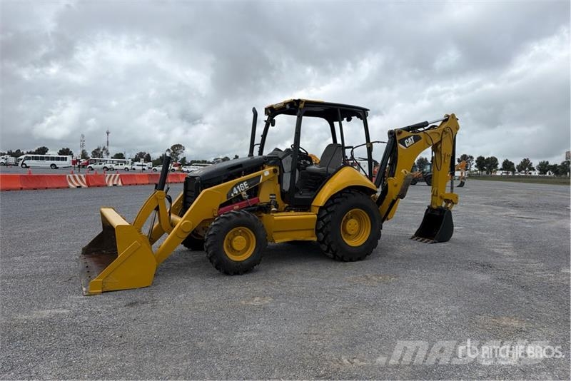 CAT 416E Baggerlader