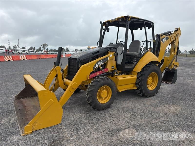 CAT 416E Baggerlader