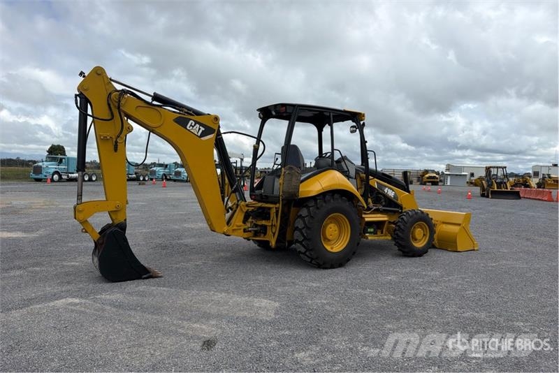 CAT 416E Baggerlader