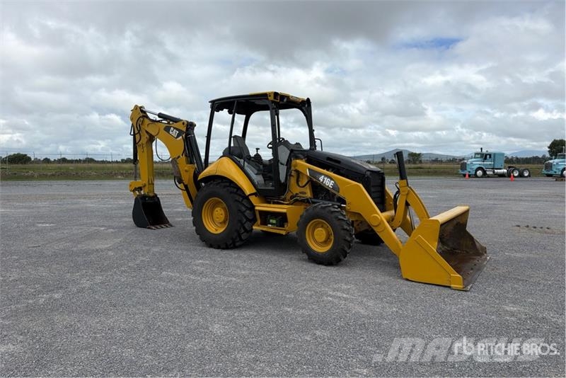 CAT 416E Baggerlader