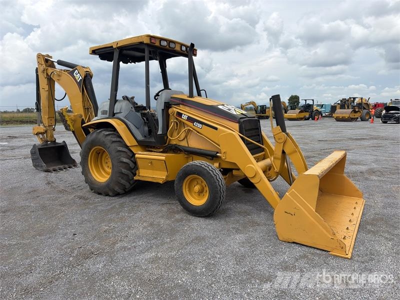 CAT 420D Koparko-ładowarki