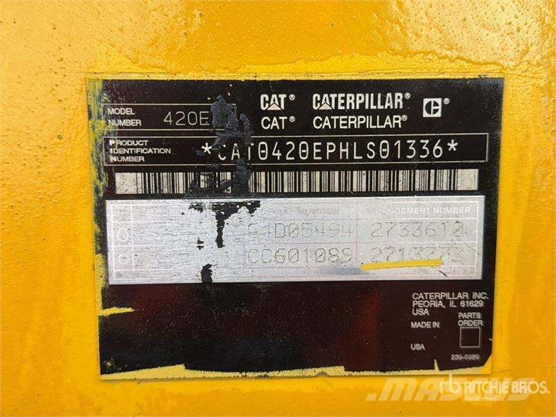 CAT 420E Grävlastare