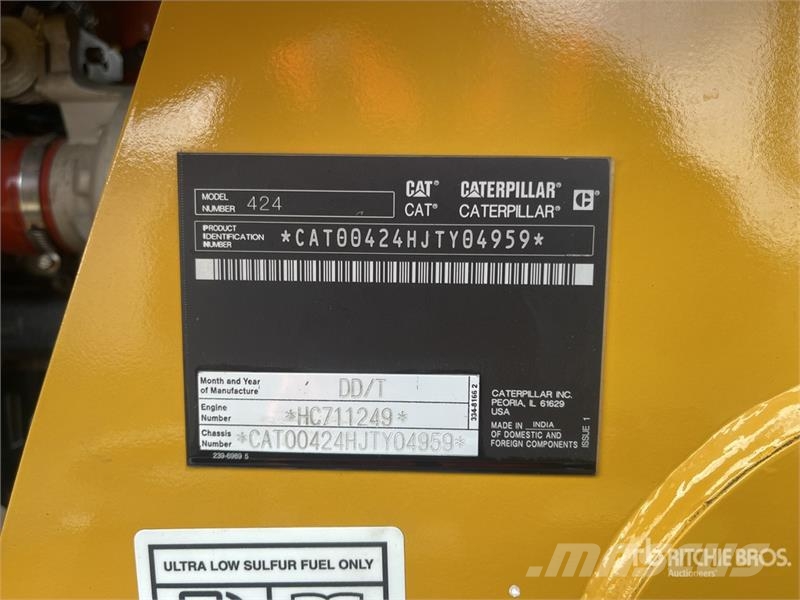 CAT 424 4x2 Retroexcavadora (Sin Usar) / Backhoe Loade Baggerlader