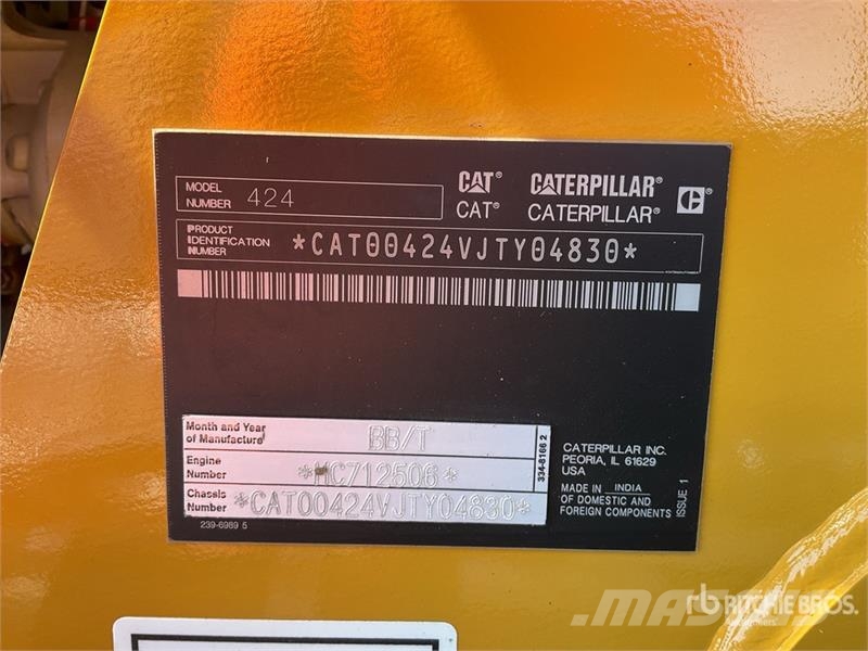 CAT 424 4x2 Retroexcavadora (Sin Usar) / Backhoe Loade Rovokopači