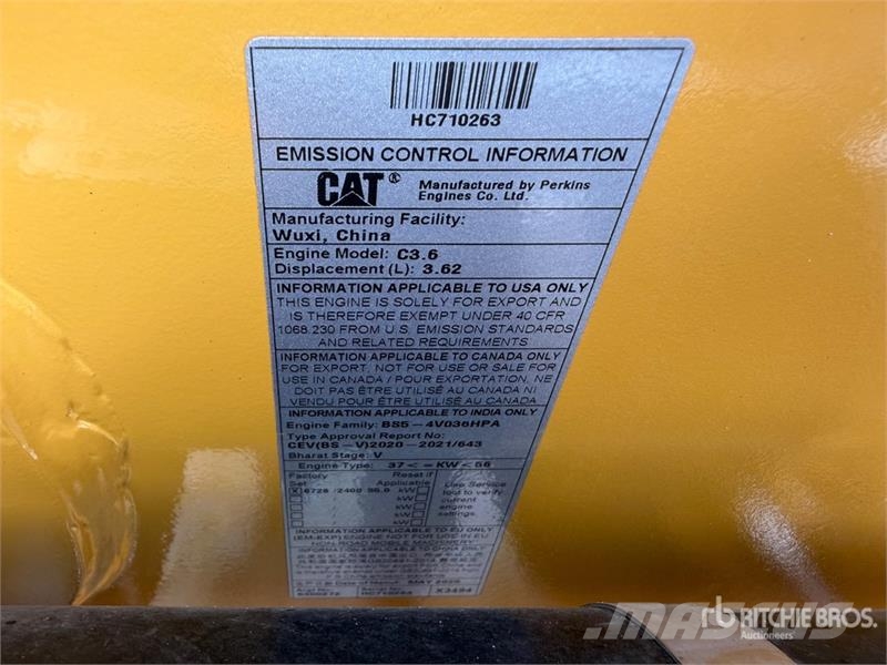 CAT 424 4x2 Retroexcavadora (Sin Usar) / Backhoe Loade バックホーローダー