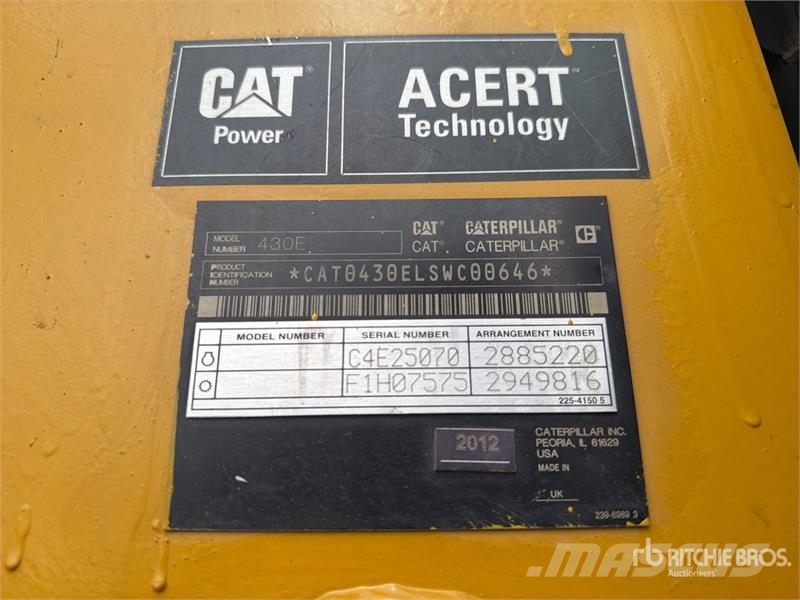 CAT 430E Tractopelle