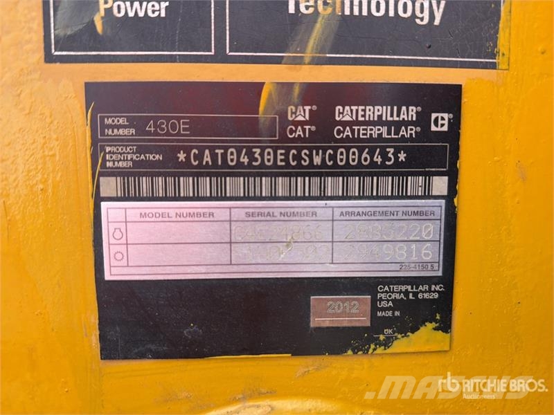 CAT 430E Utovarni rovokopači