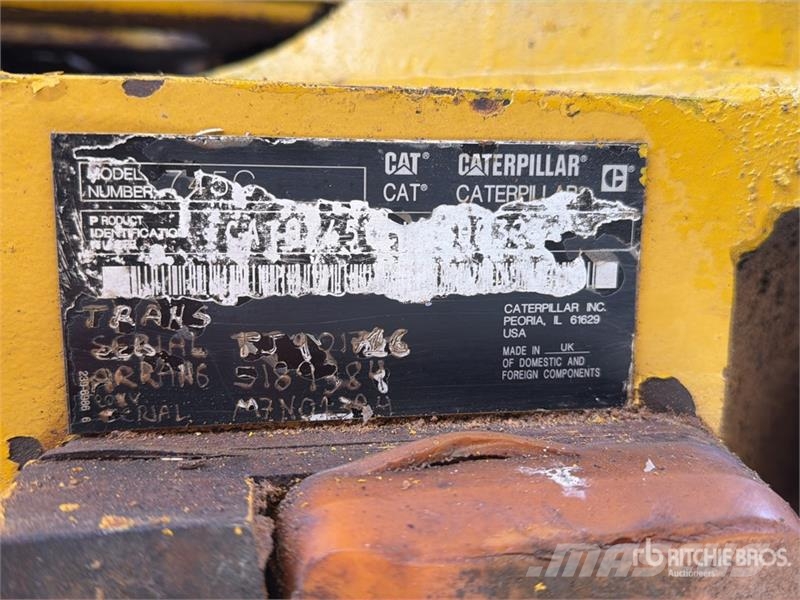 CAT 745C Zglobni demperi