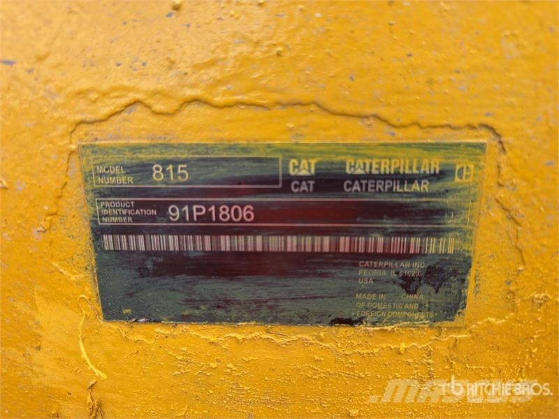 CAT 815 Ущільнювачі грунту