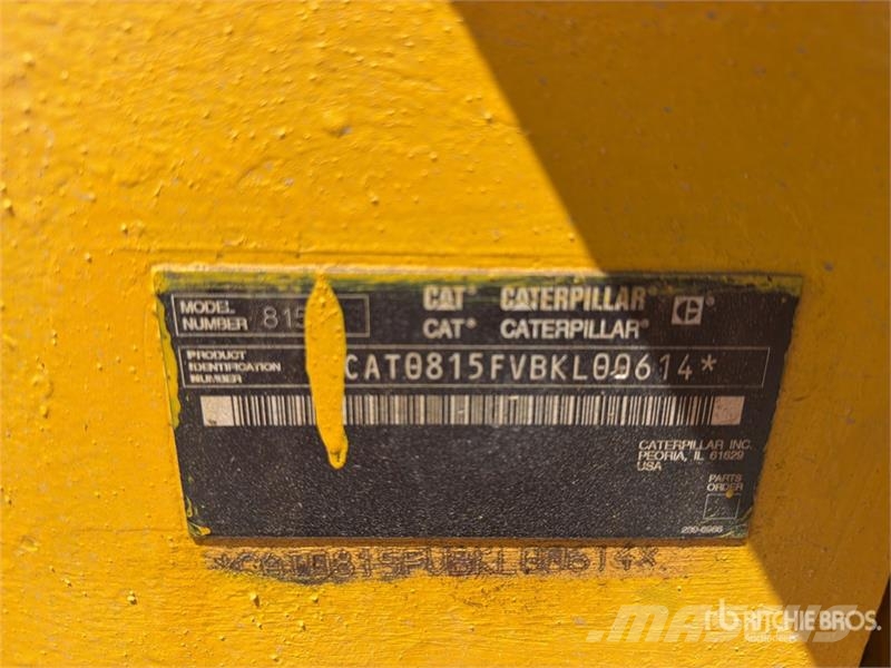 CAT 815F Ущільнювачі грунту