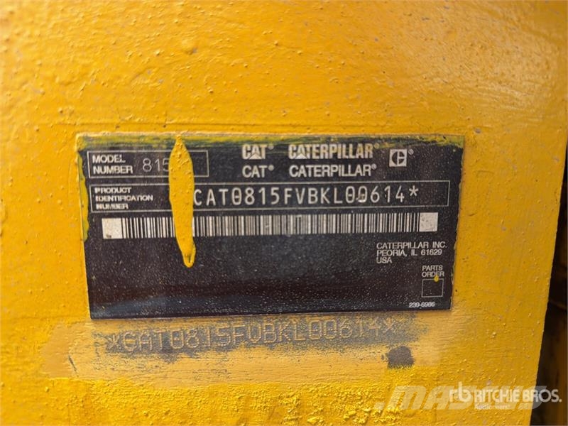 CAT 815F Ущільнювачі грунту